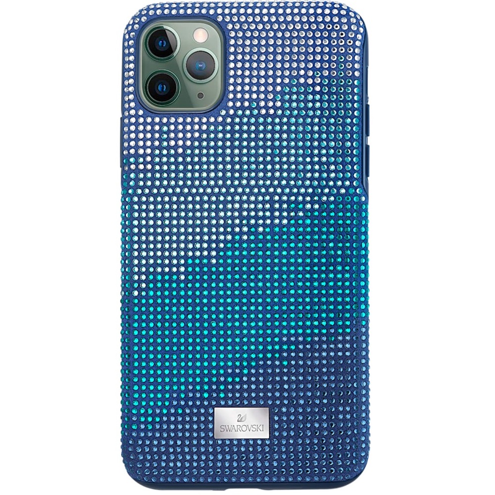 iPhone 11 Pro - Swarovski blue case